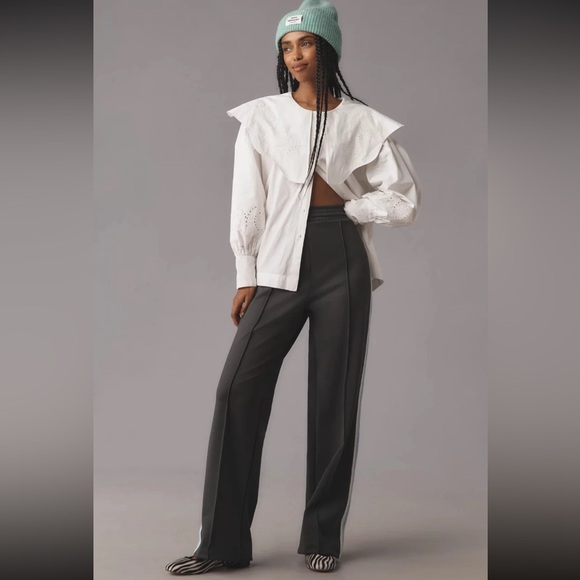 Anthropologie Maeve Pull-On Track Trouser Pants Sz XS - Picture 11 of 12